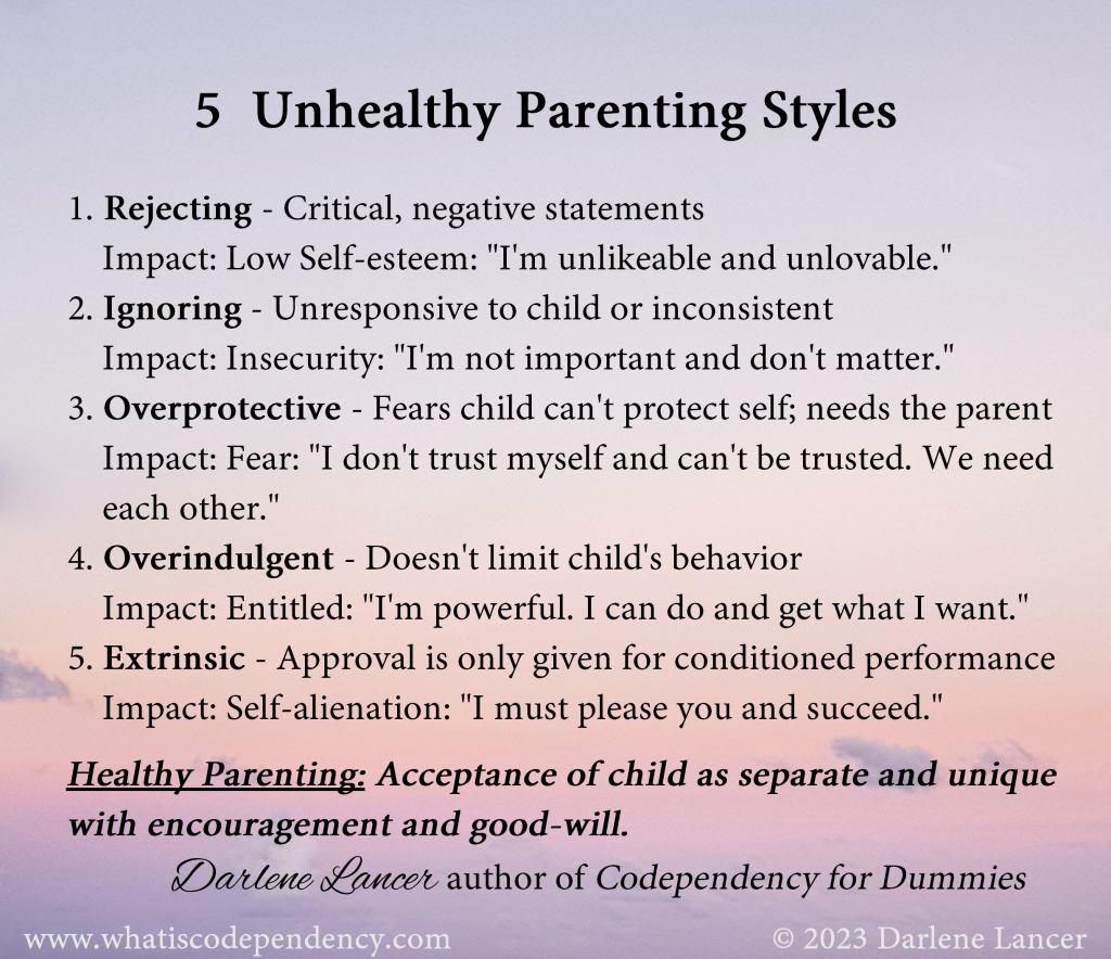 7 Parenting Essentials by Darlene Lancer, MFT | What Is Codependency?